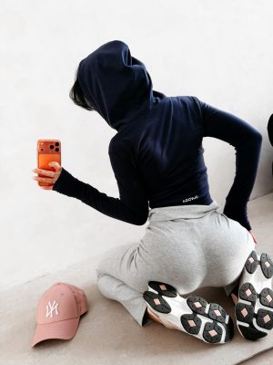 Bluza damska OLAVOGA EMERA granatowa