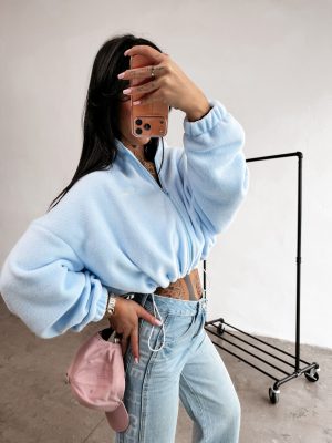 Bluza damska OLAVOGA SOFTI niebieska