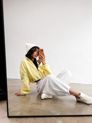 Bluza damska OLAVOGA SOFTI żółta