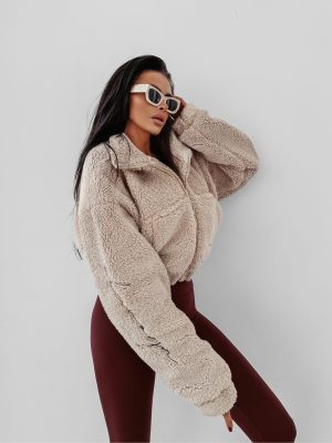 Bluza damska OLAVOGA TEDI beżowa