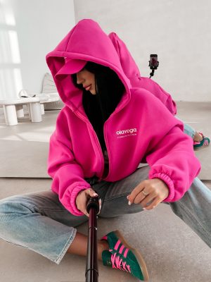 Bluza damska OLAVOGA TULIP fuksja