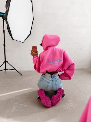 Bluza damska OLAVOGA TULIP różowa