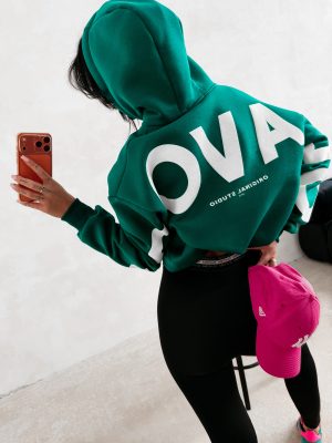 Bluza damska OLAVOGA VINTA zielona