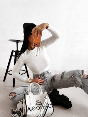 Bluzka damska OLAVOGA MIRIAM ecru