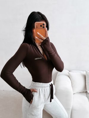 Body damskie OLAVOGA ESSENTIAL czekoladowe