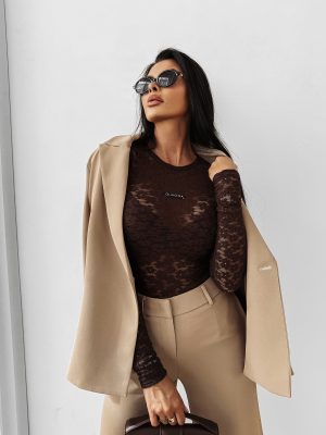 Body dopasowane OLAVOGA RAINSPELL czekoladowe