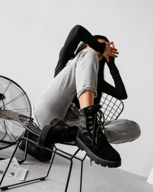 Workery damskie HIKER OLAVOGA czarne