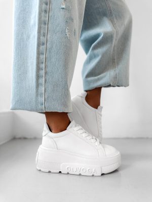 Buty damskie OLAVOGA NEFRE białe