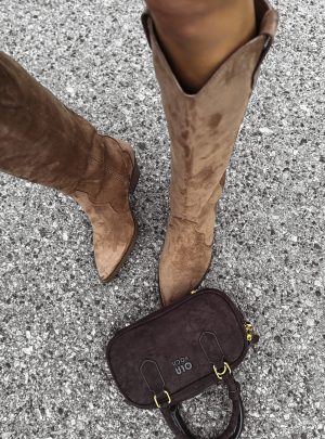 Kowbojki damskie OLAVOGA POINT jasny brąz