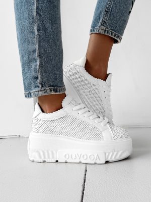 Buty damskie Olavoga VACANCY ecru