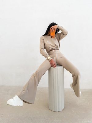 Komplet damski OLAVOGA ASHWAY beżowy