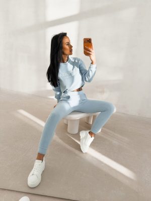 Komplet damski OLAVOGA LENTO niebieski