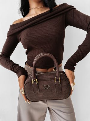 Torebka damska OLAVOGA FORBIDDEN jasny brąz