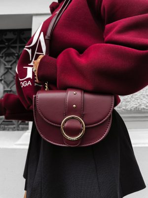 Torebka damska  OLAVOGA NOVA  bordowa